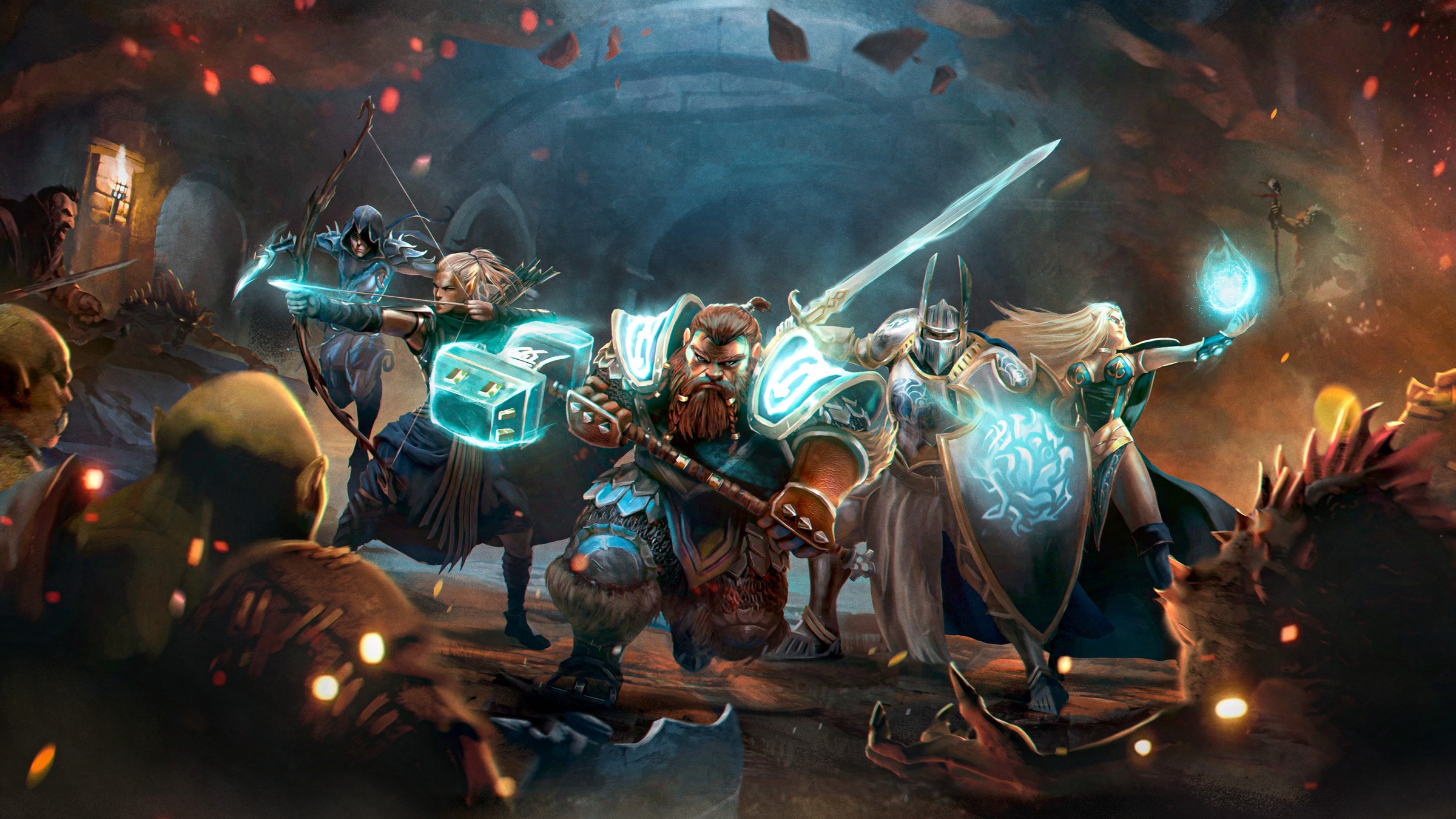 Teburu Dungeon: Sword & Sorcery Background